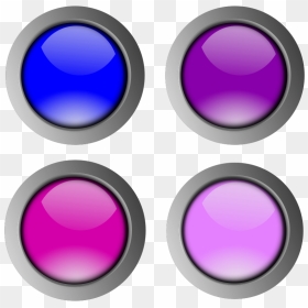 Round Glossy Buttons 1 Svg Clip Arts - Png Round Glossy Button, Transparent Png - web buttons png