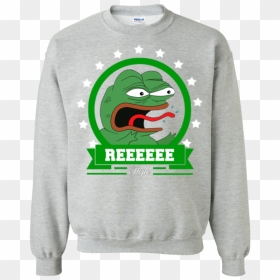 Reeeeee Angry Pepe Kekistan Sweatshirt - Every Little Thing Is Gonna Be Alright Bird, HD Png Download - angry pepe png