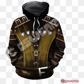 Florida Panthers 3d Hoodie, HD Png Download - mortal kombat scorpion png