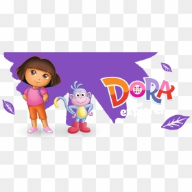 New Dora The Explorer Logo, HD Png Download - dora the explorer png
