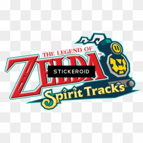 The Legend Of Zelda Logo - Legend Of Zelda Spirit Tracks Logo, HD Png Download - zelda heart png