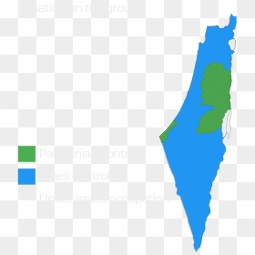 Map Of Israel And Palestine, HD Png Download - rule of thirds grid png