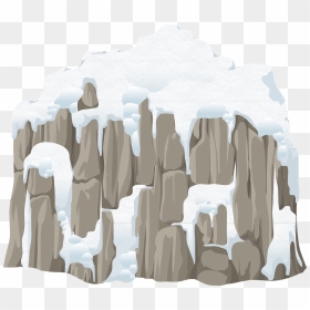 Png Snow Rock, Transparent Png - landscape rocks png