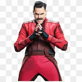 A Almost Full Body Picture Of Dr - Jim Carrey Dr Robotnik, HD Png Download - eggman png