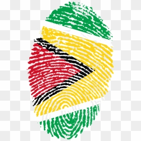 Guyana Finger Print Flag, HD Png Download - kool aid png