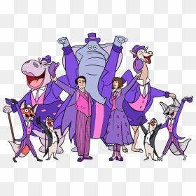 Mary Poppins, Jack, Animals Performing At Royal Doulton - Royal Doulton Music Hall Mary Poppins Return, HD Png Download - mary poppins png