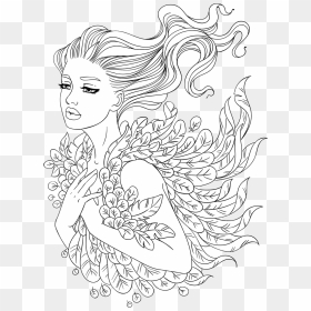 Transparent Tumblr Png Coloring Pages - Adult Coloring Pages, Png Download - coloring pages png