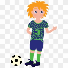 Мальчик С Мячом Png, Transparent Png - soccer field png
