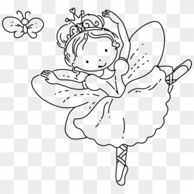 Fairy Princes Coloring Pages, HD Png Download - coloring pages png