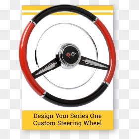 Series One Custom Steering Wheel Builder - Steering Wheel, HD Png Download - happy wheels png