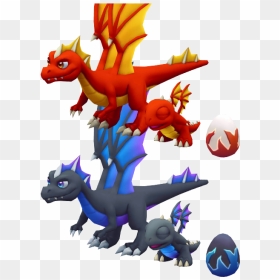 Dragonvale World Fire Dragon, HD Png Download - fire dragon png