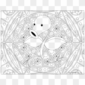 Adult Pokemon Coloring Page Bellsprout - Pokemon Hard Coloring Pages, HD Png Download - coloring pages png