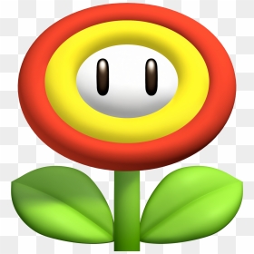 Transparent 8 Bit Mario Png - Flower Power Up Mario, Png Download - mario pipe png