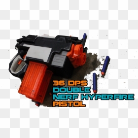 Nerf Elite Hyperfire Mod - Nerf Hyperfire Water Gun, HD Png Download - nerf png