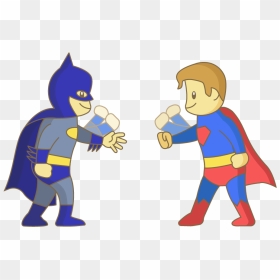 Batman V Superman Clipart , Png Download - Cartoon, Transparent Png - batman v superman png