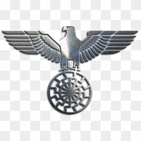 Nazi Eagle With Black Sun, HD Png Download - nazi eagle png