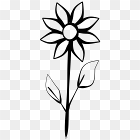 Desenho De Flores Para Colorir, HD Png Download - flower tattoo png