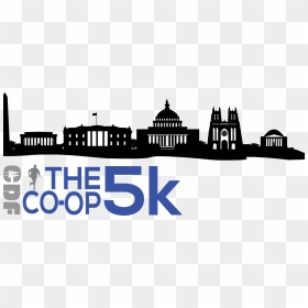 5k Dc Skyline - Vector Washington Dc Skyline, HD Png Download - washington dc skyline silhouette png