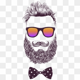 #beard #hipster #man #silhouette #sakal #erkek #adam - Illustration, HD Png Download - beard silhouette png