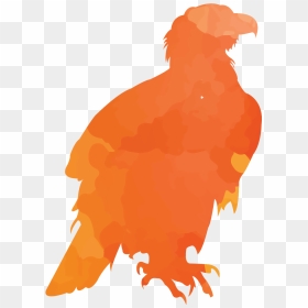 Eagle 2d, HD Png Download - crow silhouette png