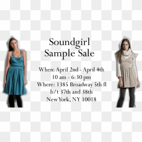 Soundgirl Sample Sale In Ny - Peoples Savings Bank, HD Png Download - arden cho png