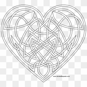 Celtic Knot Coloring Pages, HD Png Download - coloring pages png