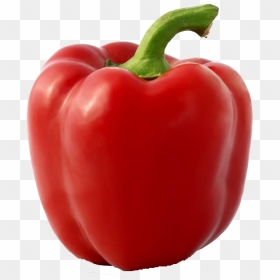 Transparent Preparing Food Clipart - Red Bell Pepper, HD Png Download - bell pepper png