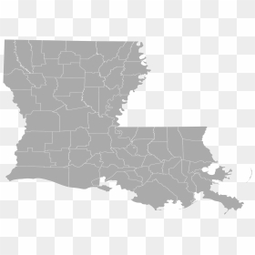 Louisiana Svg Outline - 2016 Presidential Election Louisiana Map, HD Png Download - louisiana outline png