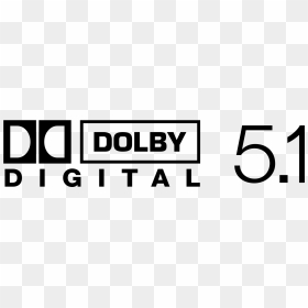 Dolby Digital 5 1 Logo Png Transparent - Graphics, Png Download - dolby digital logo png