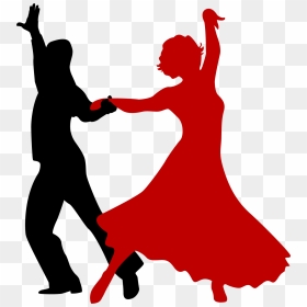 Lady Ballroom Dancing Silhouette , Png Download - Salsa Dance, Transparent Png - dancing silhouette png