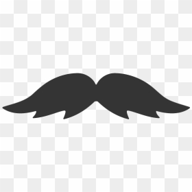 Mustaches And Beards Messages Sticker-11 - Moustache Icon No Background, HD Png Download - beard silhouette png