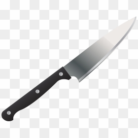 Kitchen Knife Knife Sharpening - Birthday Knife Png Hd, Transparent Png - knife emoji png