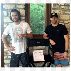 Jared Padalecki And Jensen Ackles Austin, HD Png Download - jared padalecki png