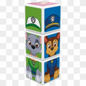 Magicube Geomag Paw Patrol Chase Skye Rocky 077 Model - Chase Paw Patrol, HD Png Download - paw patrol rocky png