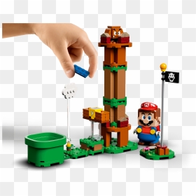 Lego Super Mario Bowser Castle, HD Png Download - mario pipe png