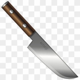 Hunting Knife, HD Png Download - knife emoji png