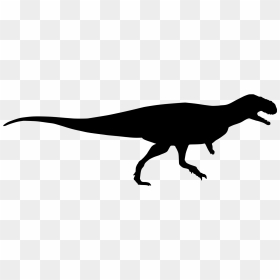 File - Eoabelisaurus Silhouette - Svg - Dinosaur Pics - Dinosaur Icon Png, Transparent Png - dinosaur silhouette png