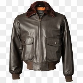 Fur Lined Leather Jacket Png Photo - Military Leather Jacket Fur, Transparent Png - leather jacket png