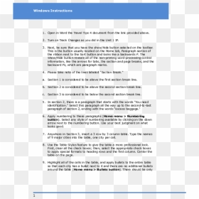 Document, HD Png Download - page break png