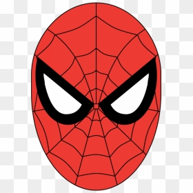 Black Spiderman Mask - Spiderman Head Clipart, HD Png Download - spiderman mask png