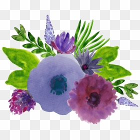 Jx ❤ Liked On Polyvore Featuring Backgrounds, Watercolor, - Purple Watercolor Flowers Transparent Background, HD Png Download - purple watercolor png