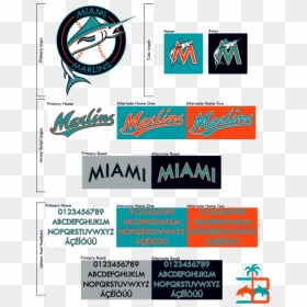 Graphic Design, HD Png Download - miami marlins logo png