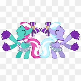 My Little Pony Lilac Sky , Png Download - My Little Pony Sunlight Spring, Transparent Png - cheerleader silhouette png