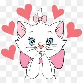 Whiskers Clipart Transparent - Marie Cat, HD Png Download - whiskers png