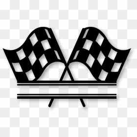 Split Racing Flags - Racing Flags, HD Png Download - racing flags png
