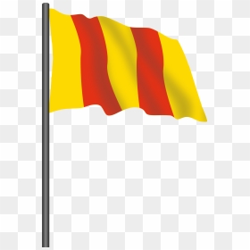 Motor Racing Flag - Red Yellow Flag Png, Transparent Png - racing flags png