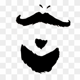 Illustration, HD Png Download - beard silhouette png