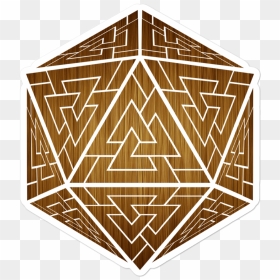 Dnd Logo, HD Png Download - valknut png