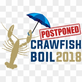 Crawfish Boil Postponed - Admission Free, HD Png Download - postponed png