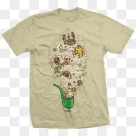 T Shirt, HD Png Download - mario pipe png